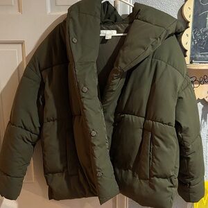 H&M Khaki Outerwear